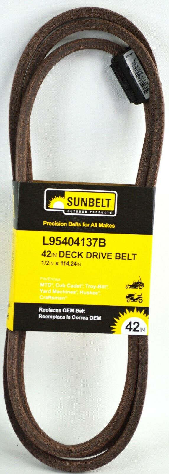 SUNBELT 42 in DECK DRIVE BELT OEM 95404137B 75404047 75404137 L95404137B NEW