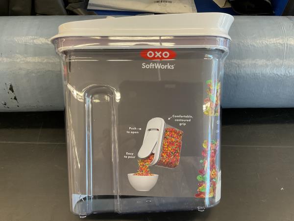 OXO POP 3.4qt Airtight Medium Cereal Dispenser:Food Storage Container with Easy-Pour Spout & Ergonomic Grip Retail $20.36