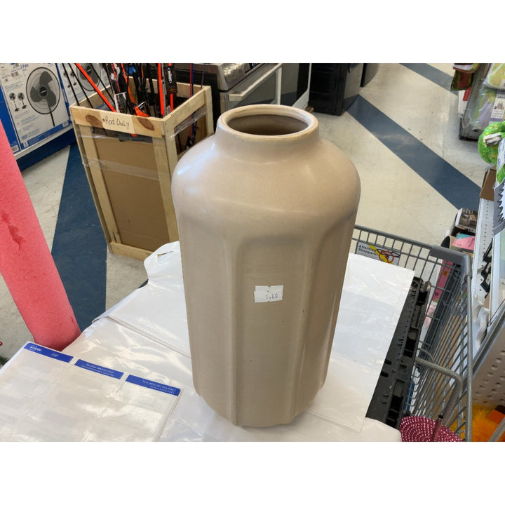 Unbranded Ceramic Vase - Beige, Home Decor, Decorative
