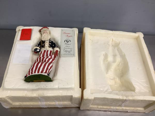 Duncan Royale Santa Claus Civil War Collectors Edition 1990 Retail $250.00
