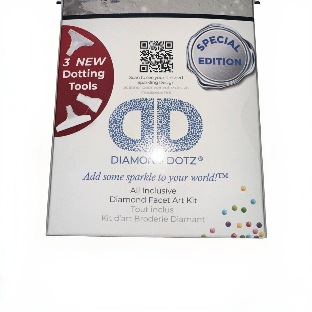 NEW-RARE Diamond Dotz Christmas Trees Facet Art Special Ed. Intermed. DD4-392