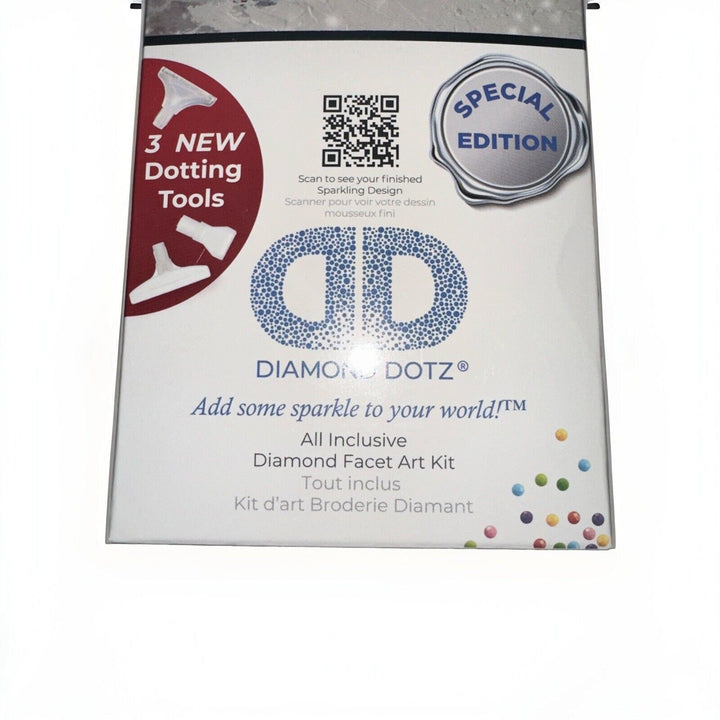 NEW-RARE Diamond Dotz Christmas Trees Facet Art Special Ed. Intermed. DD4-392