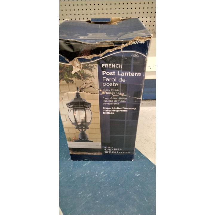 Portfolio 21.34-in H Black Post Light