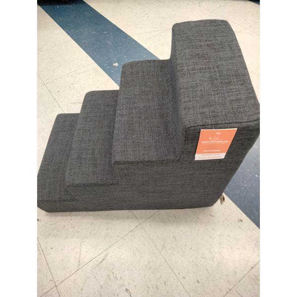 Best Pet Supplies Pet Stairs - Removable Cover, CertiPUR-US Certified, Gray Retail $60.00