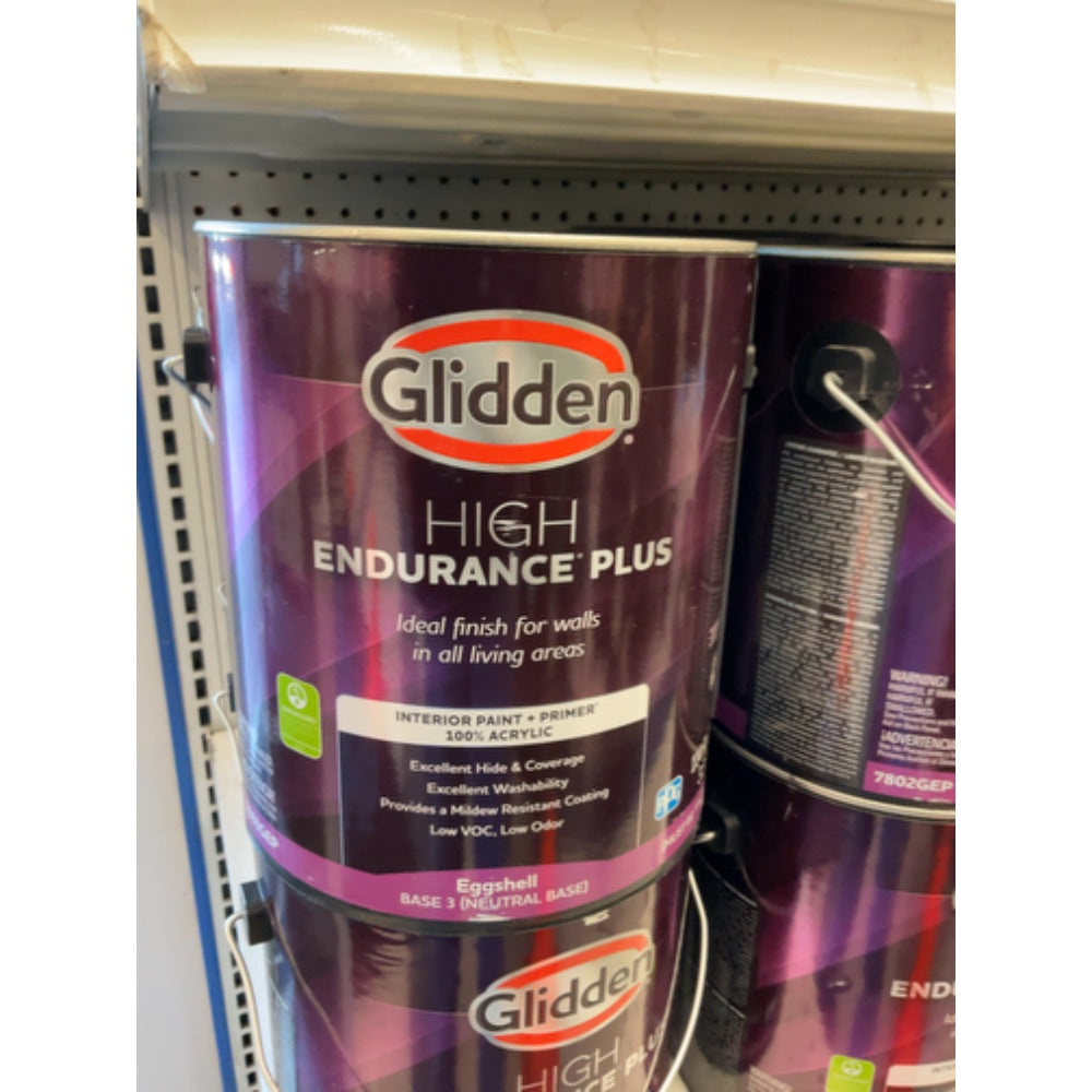 Glidden High Endurance Plus Interior Eggshell Accent Base Paint, 1 Gallon