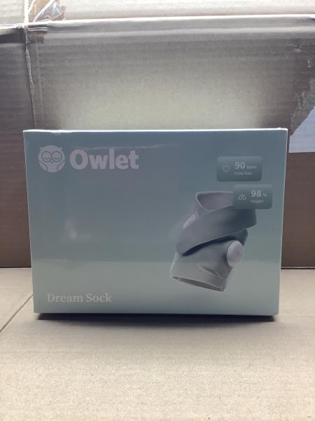 Owlet Dream Sock - Monitor Heart Rate and Oxygen Retail $199.00