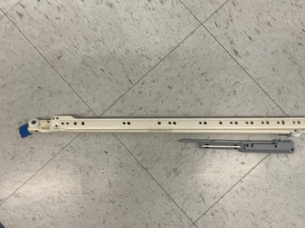 Drawer Slide, Full Extension - Soft Close, Ivory Retail $25.00
