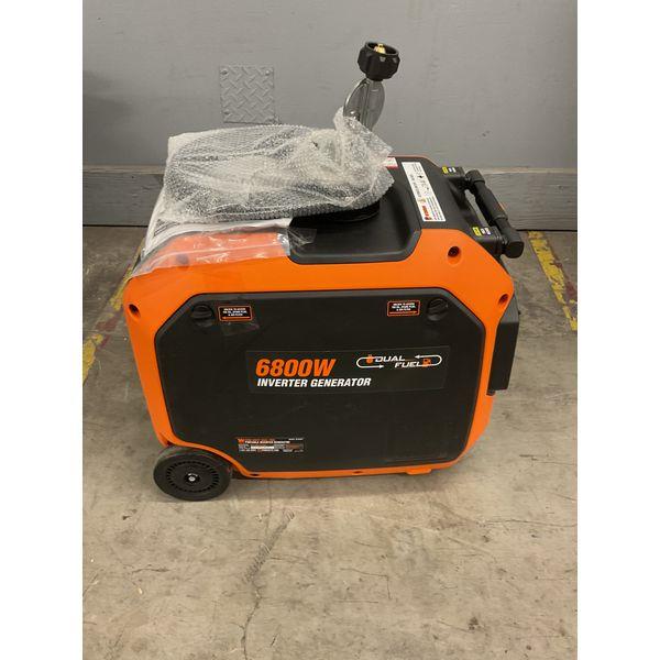 WEN 6800W Dual Fuel Portable Inverter Generator DF6801X - Orange Retail $798.00