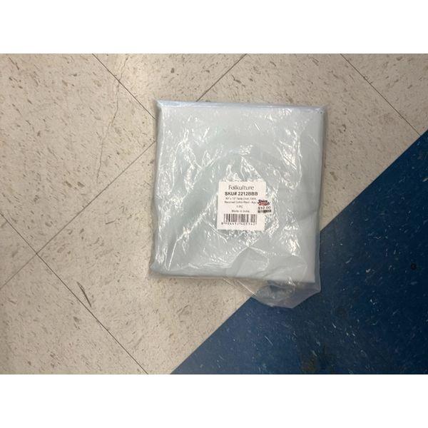 Folkulture 60" x 120" Tablecloth, Rectangular, Washable, Polyester Retail $12.00