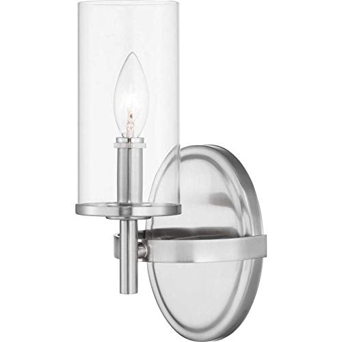 Progress Lighting Strahan 1-Light Gray Transitional Vanity Light