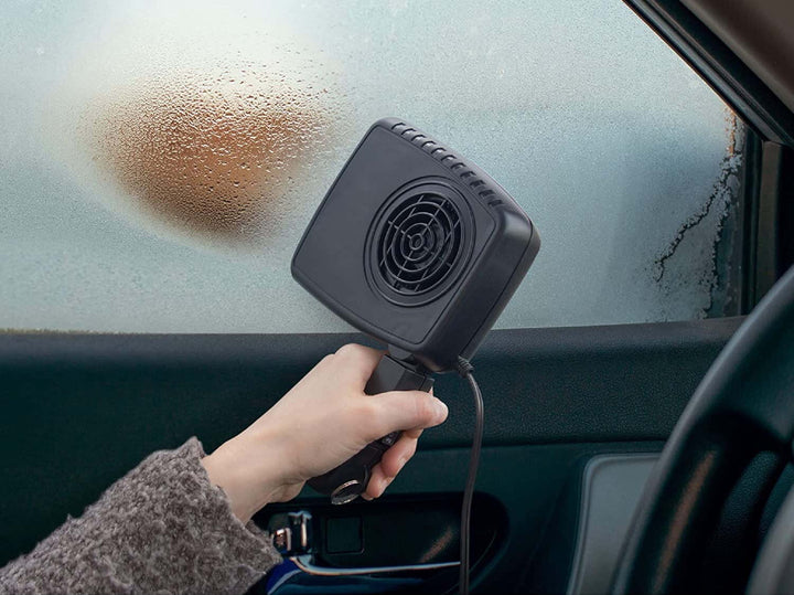 AutoDrive 12-Volt Window Fan and Defogger with Stand. Fits All Cars, Trucks, RV,