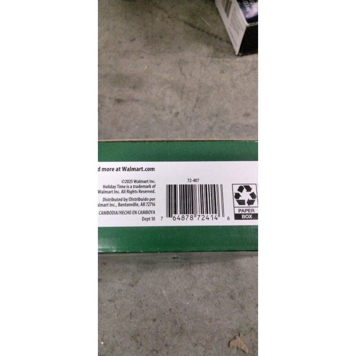 Holiday Time 100 Cool White Mini Lights - LED, Indoor/Outdoor Use Retail $15.00