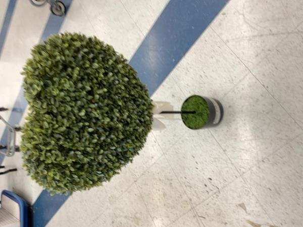 Artificial Boxwood Topiary Tree Retail $48.99