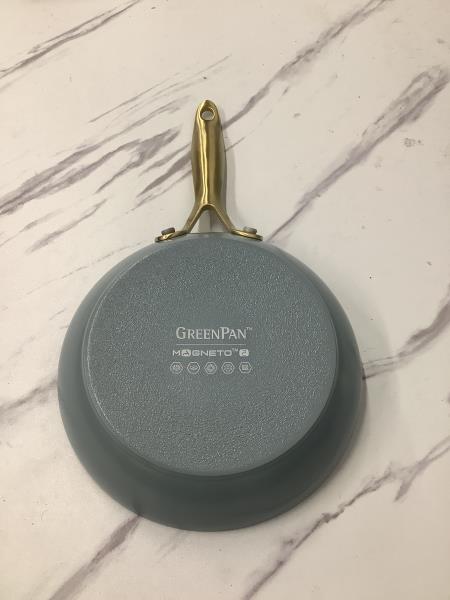 GreenPan Magneto 8" Frying Pan - Gold Handle, Gray Ceramic Non-Stick Retail $45.00