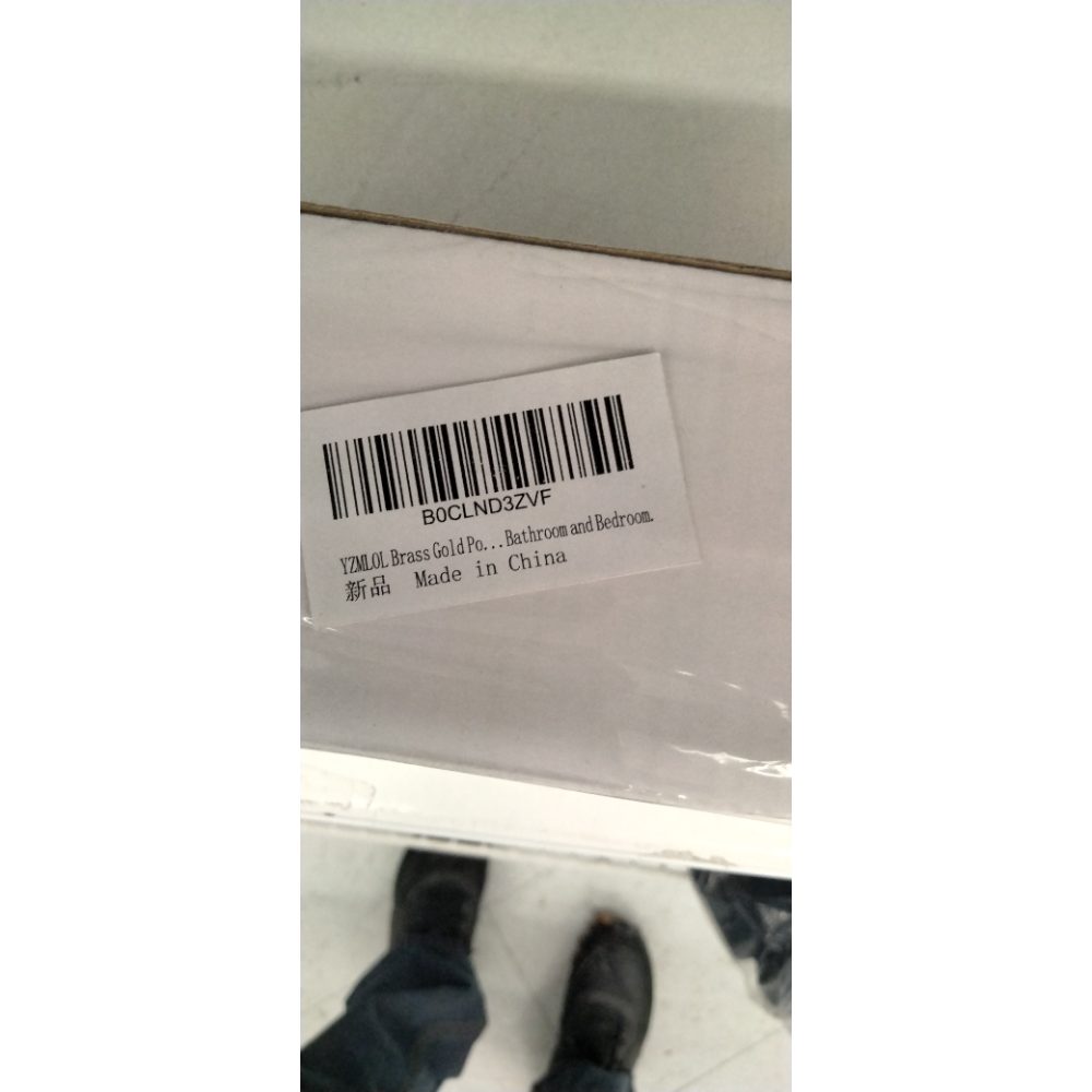 YZMLOL Brass Gold Pocket Door Lock,Brushed Gold Pocket Door Hardware,Round Pocket Door Lock with Color Coded Indicator,Privacy Flush Pocket Door Lock for Home, Bathroom and Bedroom.