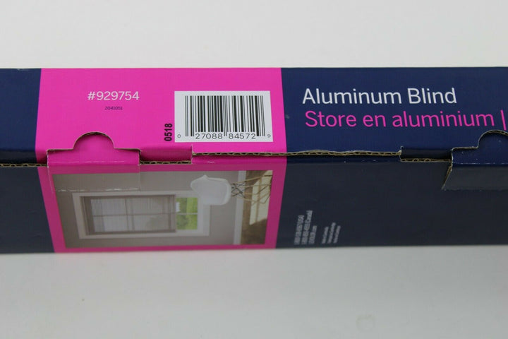LEVOLOR Trim+Go Blind 19x64 Aluminum Blind (NOS) Trim Nickel #929754 Retail $45.98