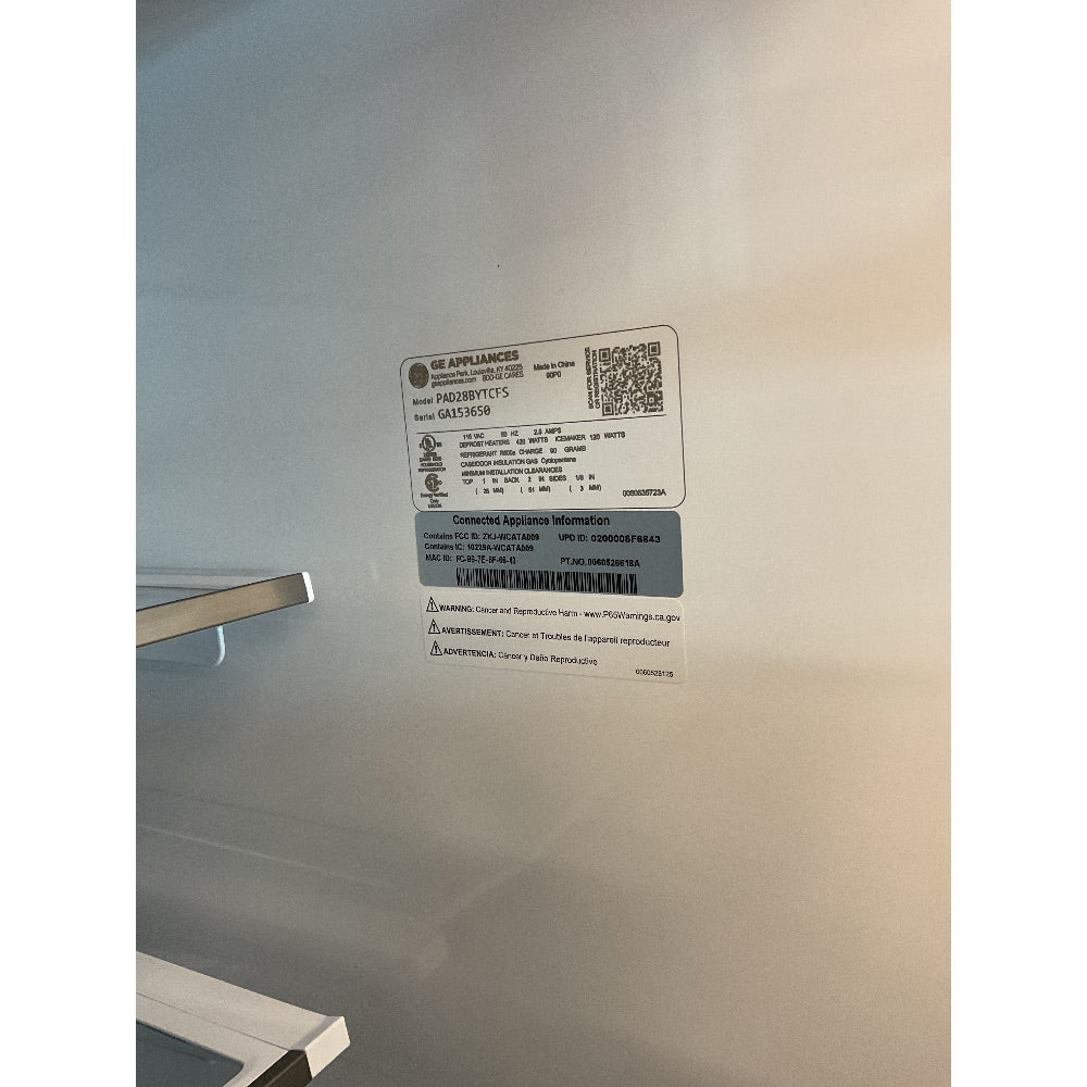 GE Refrigerator - French Door, Stainless Steel, Super Deal