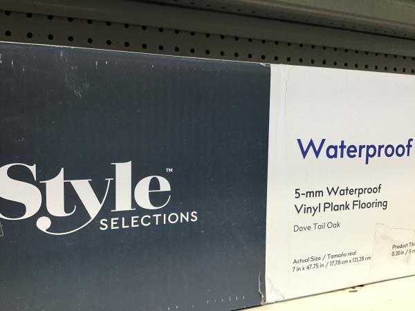 Smartcore Lanier Hickory Waterproof Flooring - 100% Waterproof, Easy Click Install Retail $45.00