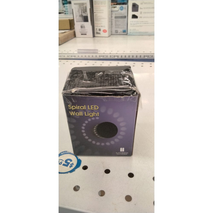 VITANO Spiral Wall Light, 2-IN-1 LED Wall Lights, Battery Operated/USB Charging,Decorative Soft White Lighting for Living Room, Bedroom,Restaurant Hotel...