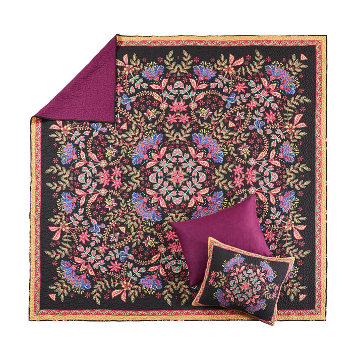 Greenland Home Fashions Jessa Vintage Boho Quilt Set, 3-Piece King/Cal King