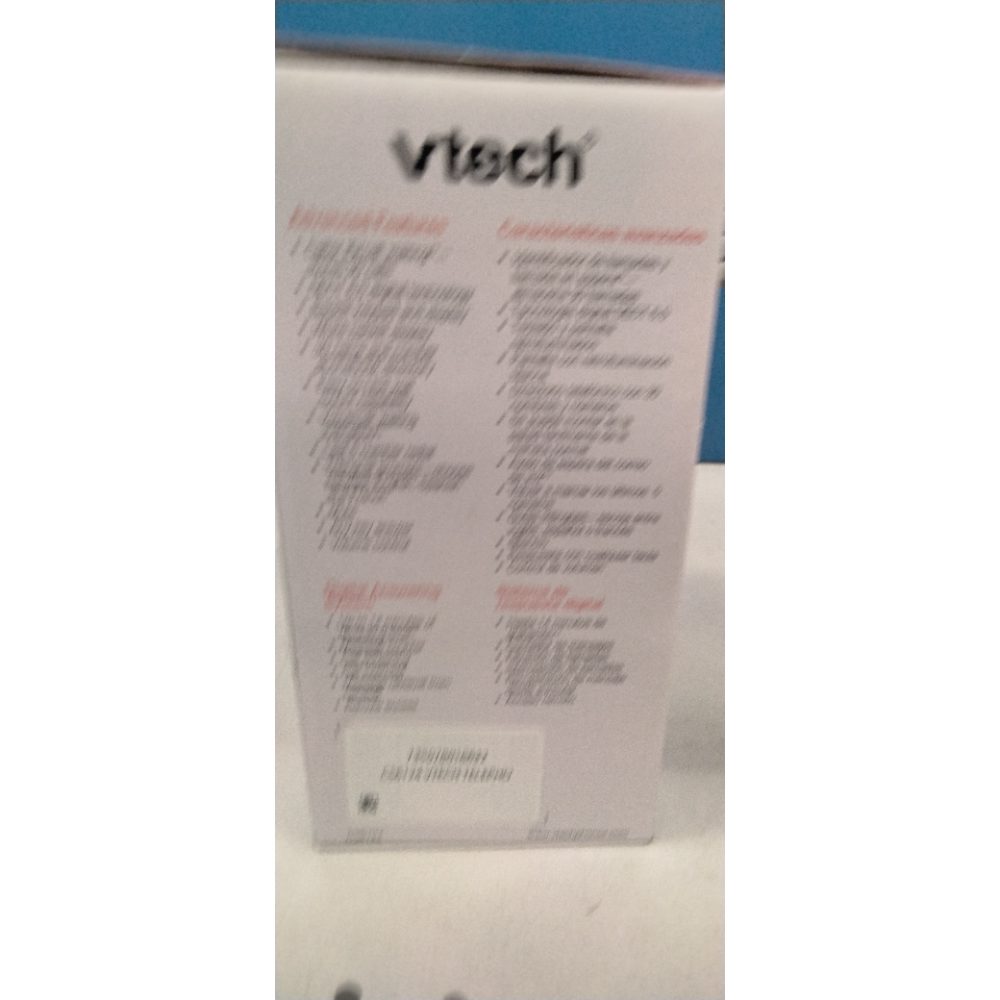 VTech CS6124 DECT 6.0 Cordless Phone with Answering System and Caller ID/Call Waiting, White with 1 Handset