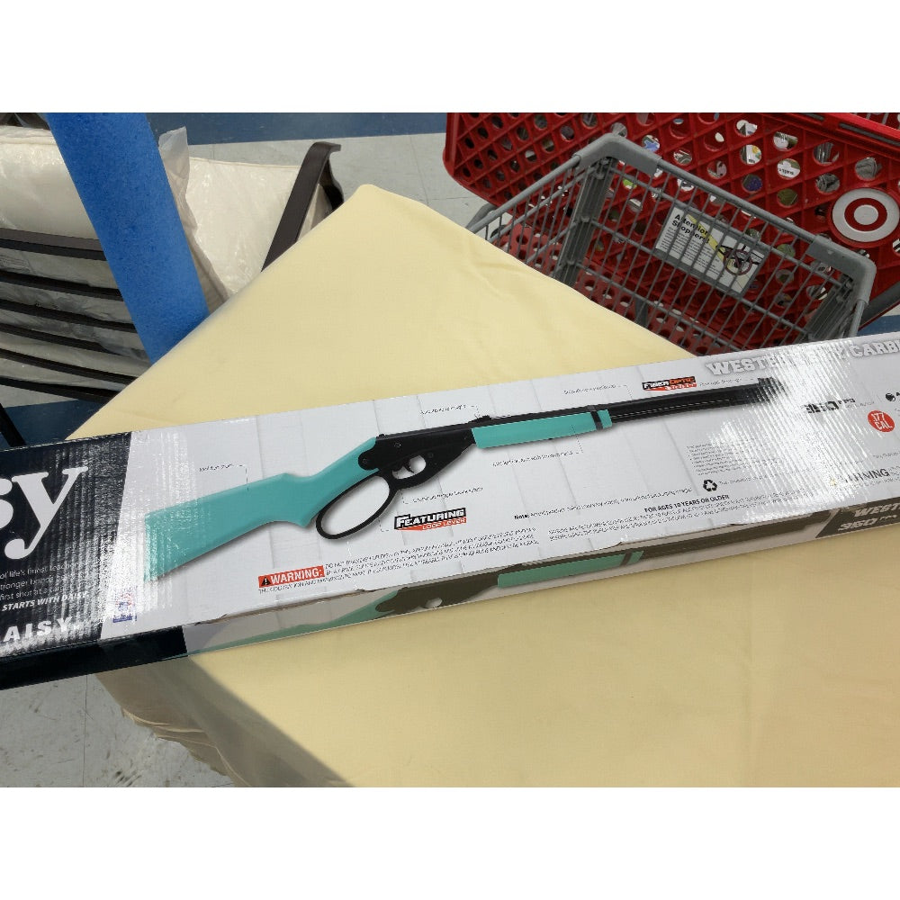 Daisy  Western Carbine 360 BB Gun - Turquoise