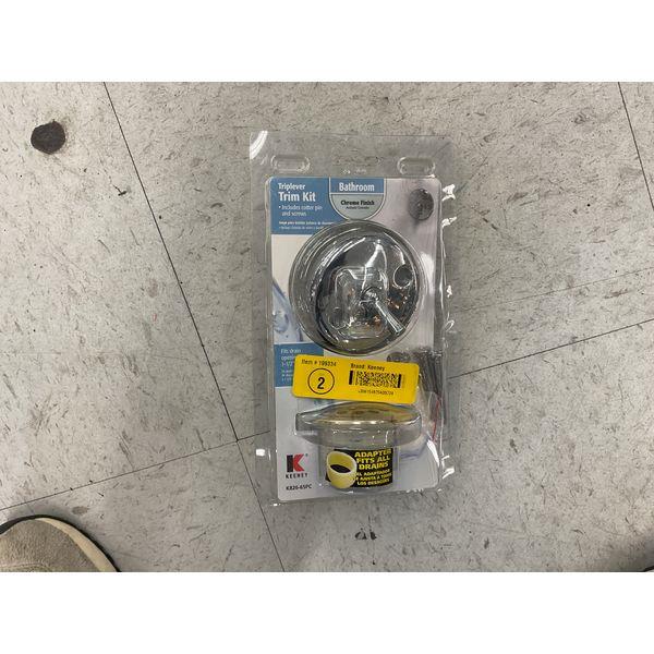 Keeney Triplever Trim Kit - Chrome Finish