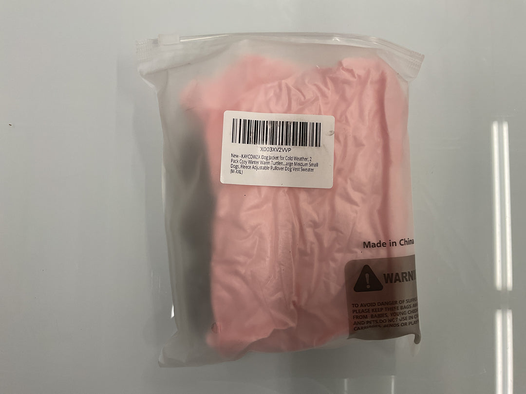 Dog cold weather jacket 2 pack