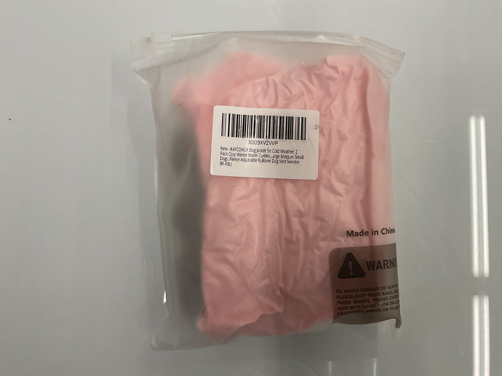 Dog cold weather jacket 2 pack