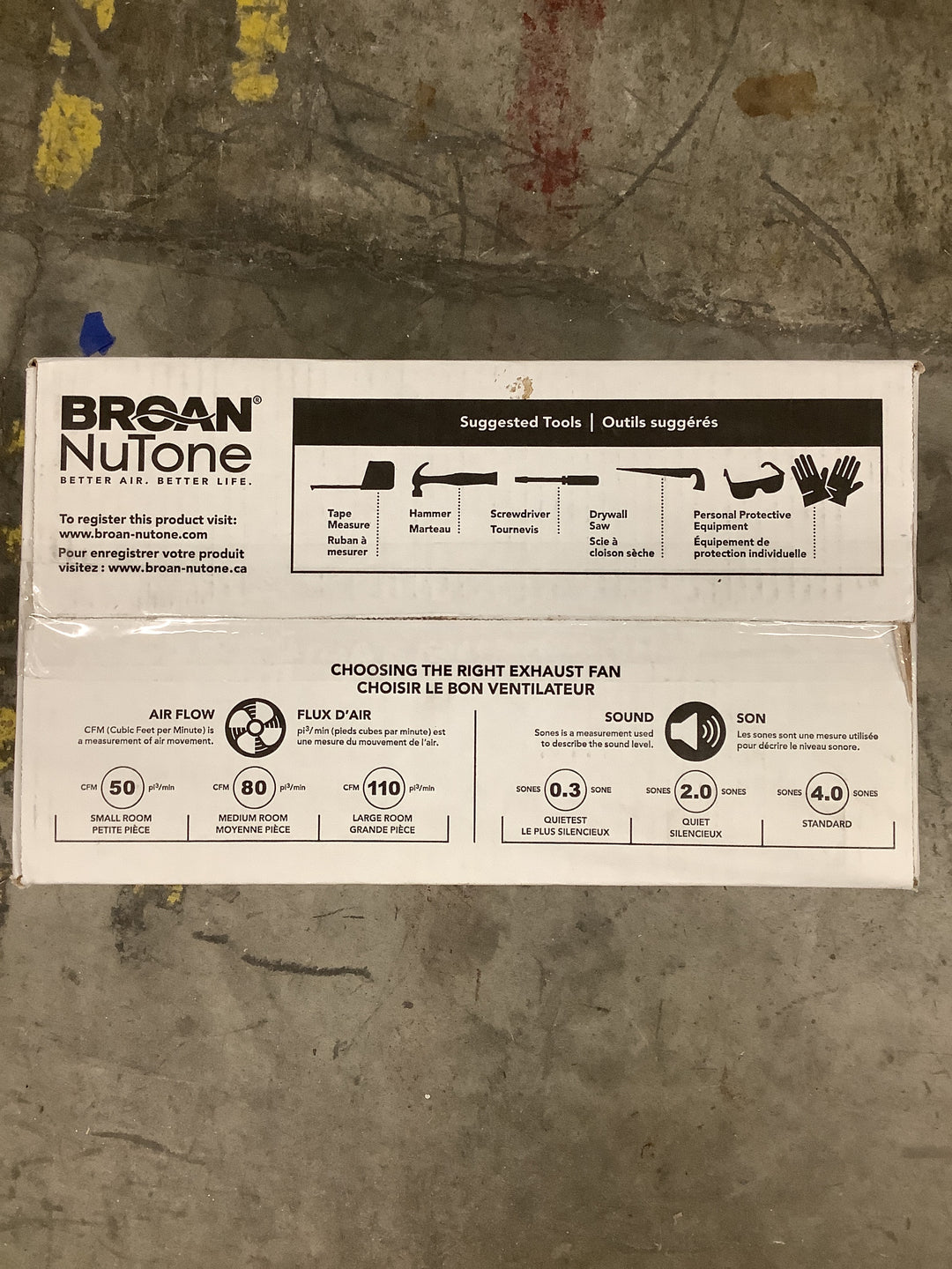 BR 60 CFM 0.9 SONE LIT FAN