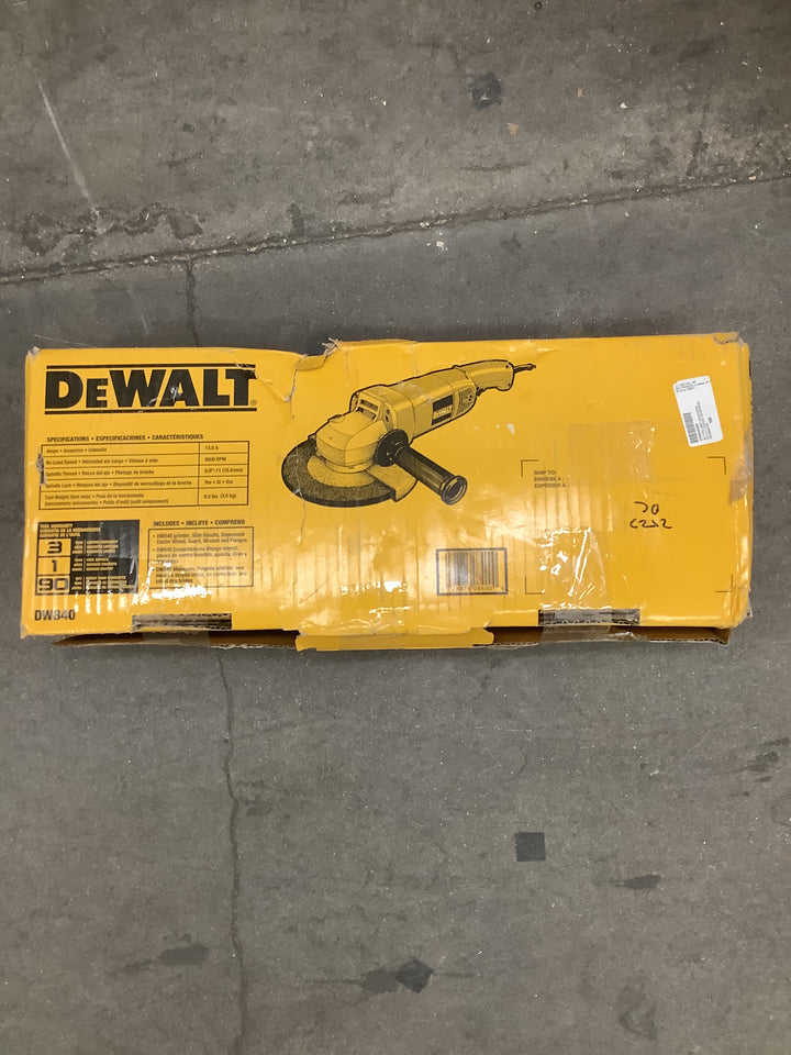 DEWALT 13 amp angle grinder