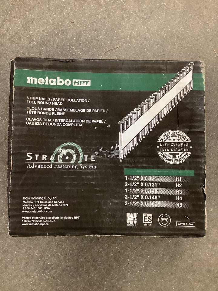 Metabo hpt strip nails full round head