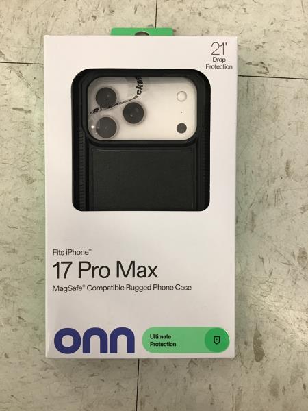 ONN 17 Pro Max Case, MagSafe Compatible, Rugged - Ultimate Protection Retail $20.00