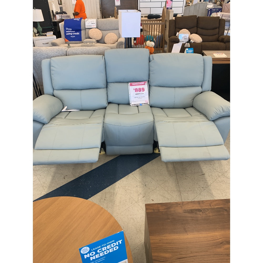 Furniture of America blue Sofa - Reclining, 3-Seater, Comfortable