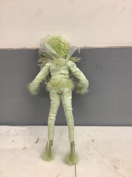 Felt Fairy Doll - Green, Fuzzy Accents Retail $25.00