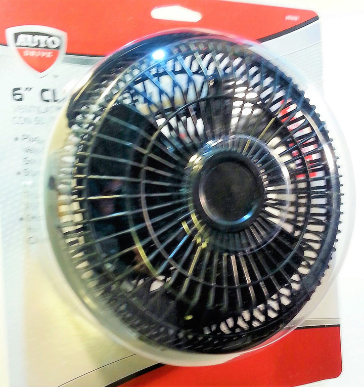 6" Clip On Fan (for Cars, Trucks, and RV's) Plugs Into Any Vehicle Power Source. Clip On or Dash Mount.