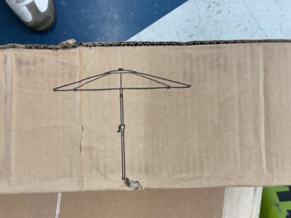 Outdoor Patio Umbrella - Sun Shade - Portable Retail $68.97