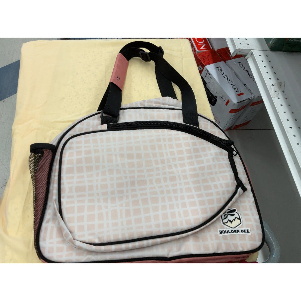 Boulder Bee Duffel Bag - Versatile, Lightweight, Pink Pattern