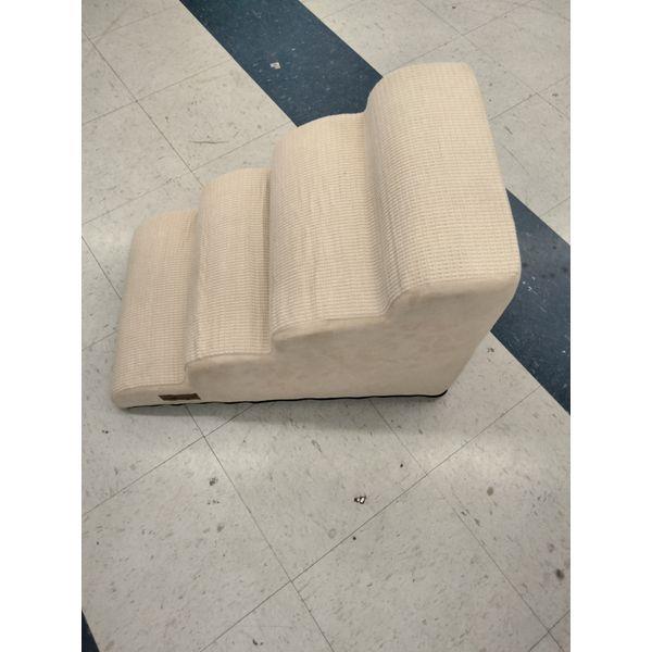 Acdisman Pet Stairs - 4-Step, Dog/Cat Ramp, Beige Retail $60.00