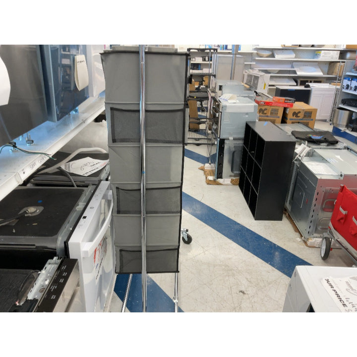Clothing Rack with Shelves - Rolling, Storage