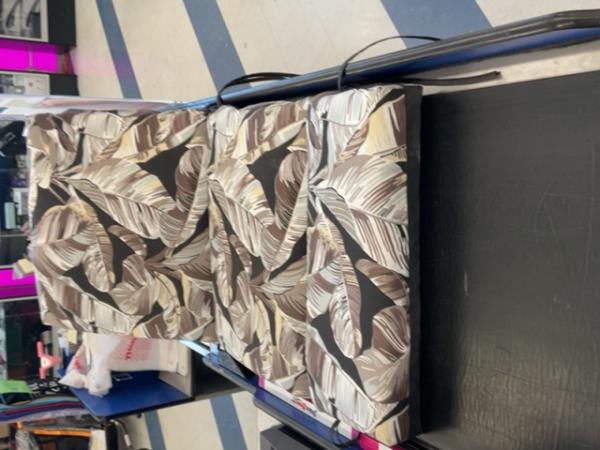 Cushioned Checkout Lane Divider - Leaf Pattern, Comfort Padded, Grocery Separator Retail $75.00
