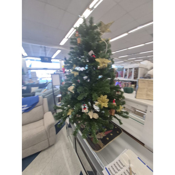 Unbranded Decorated Christmas Tree - Gold Accents, Holiday Decor