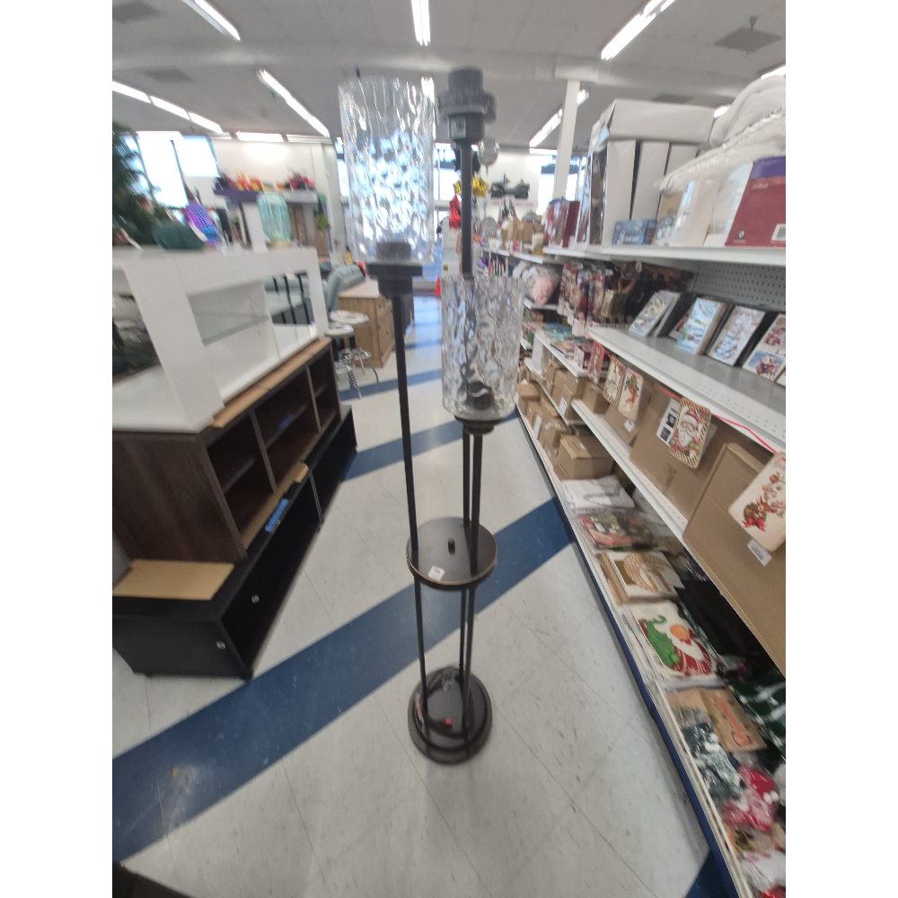 Floor Lamp - Dual Light, Decorative Design, Indoor Lighting