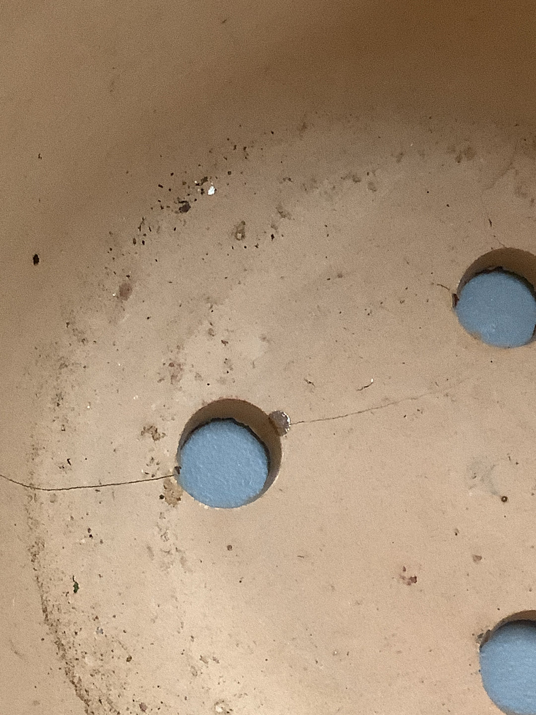 12.6-IN A+R MEADOW GREEN CO+SE (CRACKED ON BOTTOM)