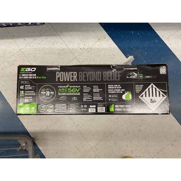 EGO Power+ CS1611 - 16" Cordless Chain Saw, 56V Lithium Battery