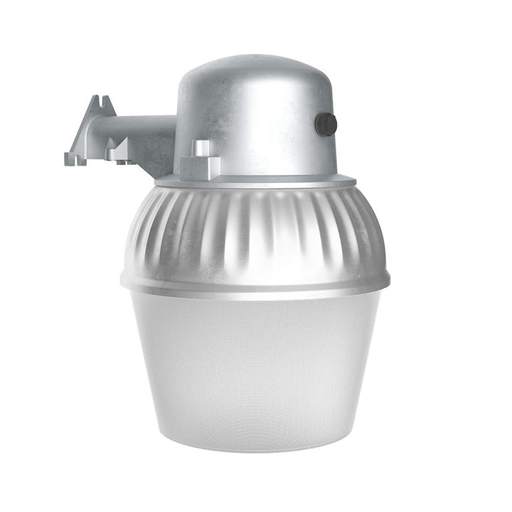 Lithonia Lighting LED Outdoor Flood Light Fixture, Exterior Dusk to Dawn Security Light with Photocell Sensor, Pole or Wall Mount, 3500 Lumens, 5000K Daylight, Gray (OALS10)