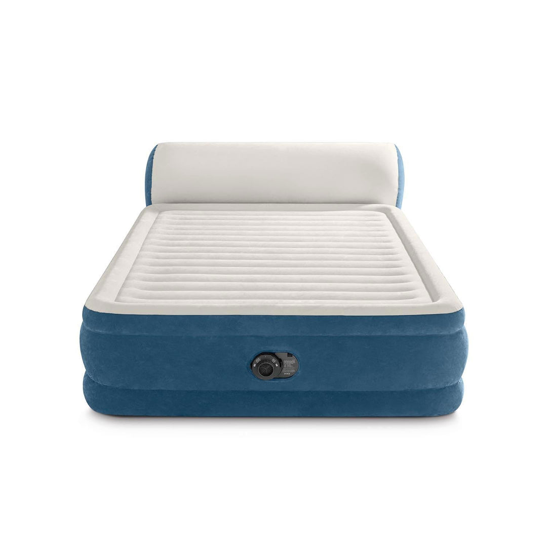 Intex Queen Dura-Beam Deluxe Series Comfort Headboard Airbed with Internal Pump Retail $53.00