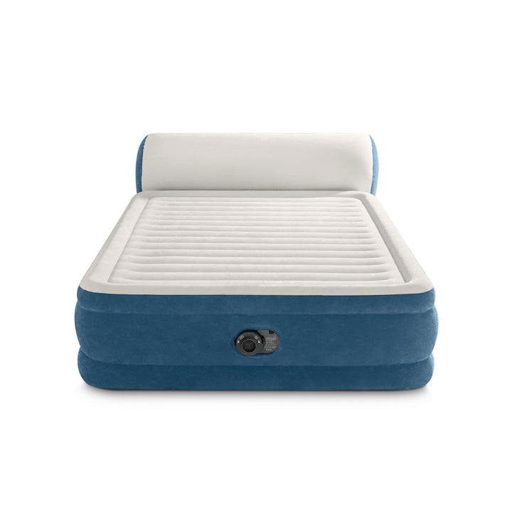Intex Queen Dura-Beam Deluxe Series Comfort Headboard Airbed with Internal Pump Retail $53.00