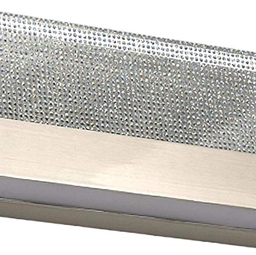 allen + roth 3-Light Nickel Modern/Contemporary Vanity Light Retail $43.33