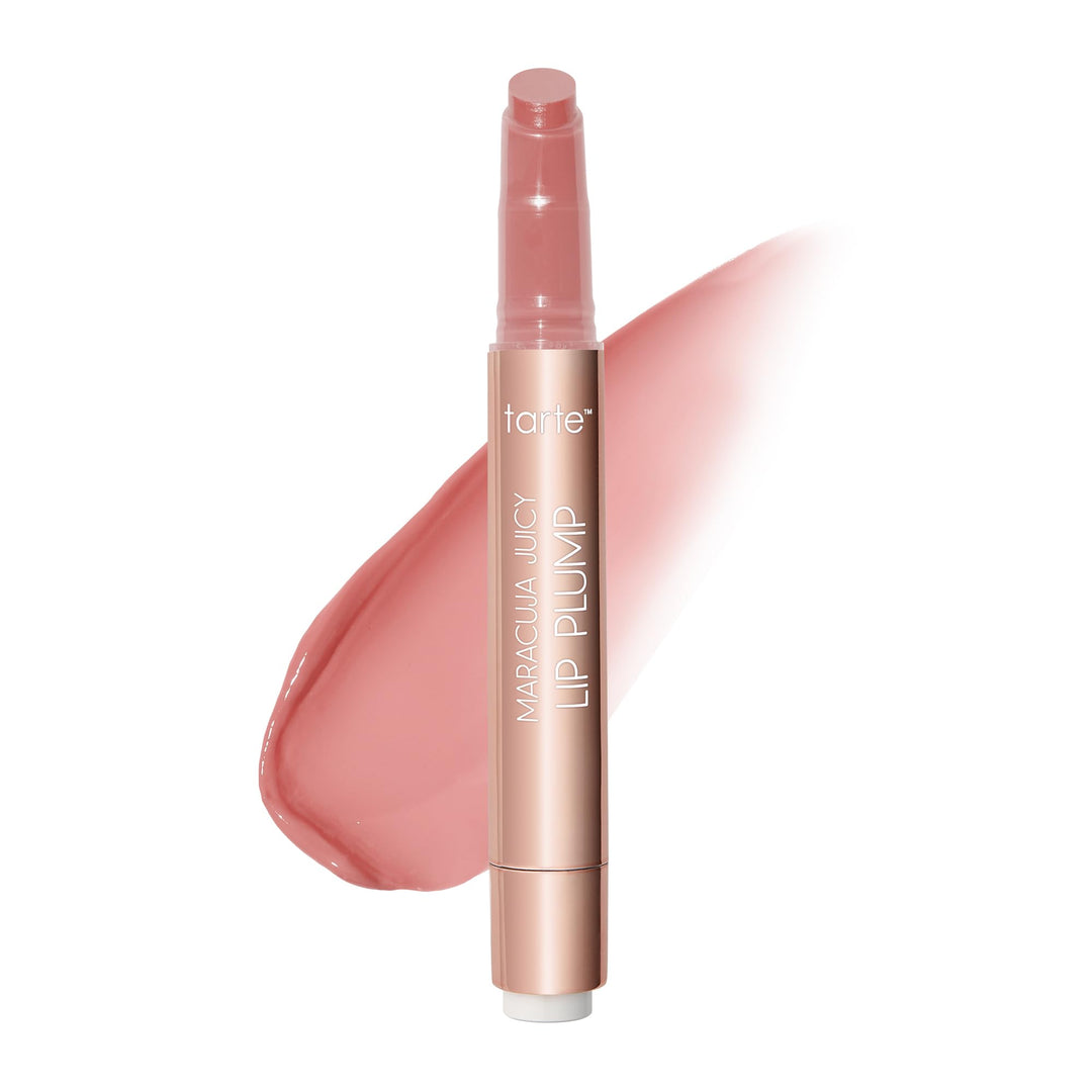 tarte maracuja juicy lip plump Ã¢â‚¬â€œ Hydrating & Volumizing Lip Plumper Gloss Balm with Nourishing Hyaluronic Acid & Vitamin E, Plumps & Moisturizes, Vegan & Cruelty-Free